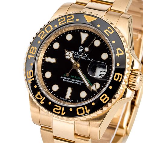 rolex gmt master ii gold black face|rolex gmt master 11 price.